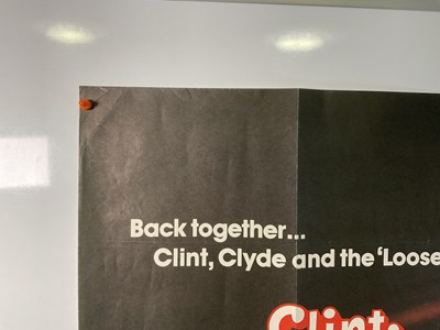 Lot 94 - CLINT EASTWOOD: A group of film posters...