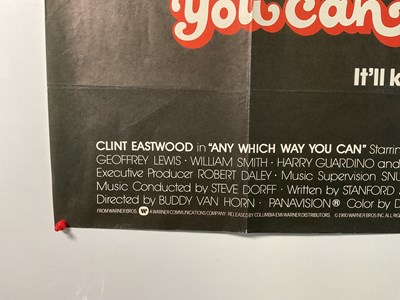 Lot 94 - CLINT EASTWOOD: A group of film posters...