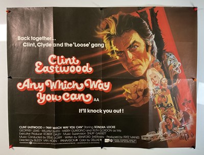 Lot 94 - CLINT EASTWOOD: A group of film posters...