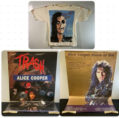 Lot 428 - ALICE COOPER - A pair of 60 x 40 posters...