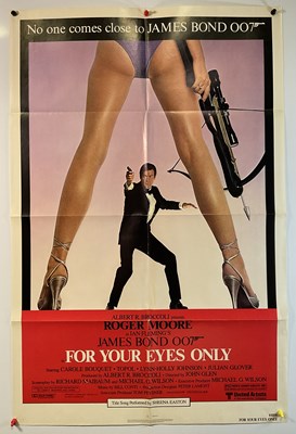 Lot 2 - JAMES BOND: FOR YOUR EYES ONLY (1981) US one...