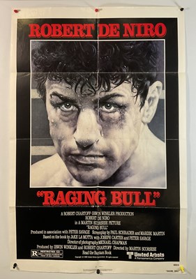 Lot 239 - RAGING BULL (1980) US one sheet, biographical...