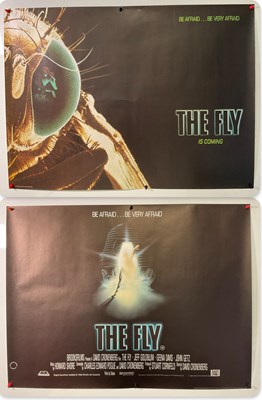 Lot 359 - THE FLY (1986) pair of UK Quad film posters...