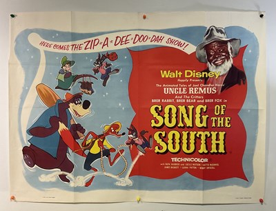Lot 229 - WALT DISNEY: SONG OF THE SOUTH (1946) A pair...