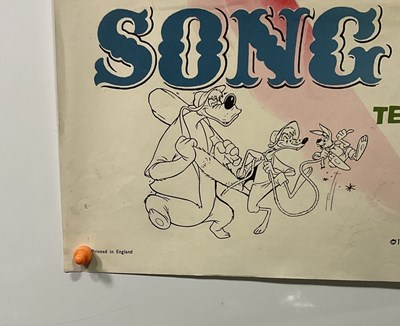 Lot 229 - WALT DISNEY: SONG OF THE SOUTH (1946) A pair...