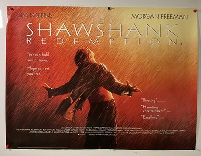 Lot 70 - THE SHAWSHANK REDEMPTION (1994) UK Quad film...