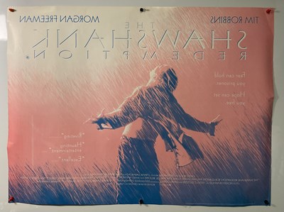 Lot 70 - THE SHAWSHANK REDEMPTION (1994) UK Quad film...