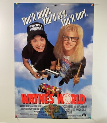 Lot 131 - WAYNE'S WORLD (1992) A pair of film posters...