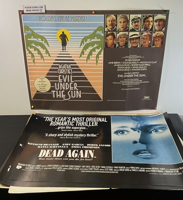 Lot 186 - A small group mixed film UK Quad posters to...