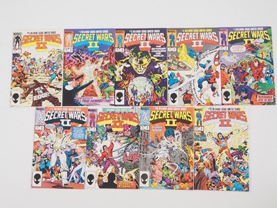 Lot 5 - SECRET WARS II - #1, 2, 3, 4, 5, 6, 7, 8, 9 -...