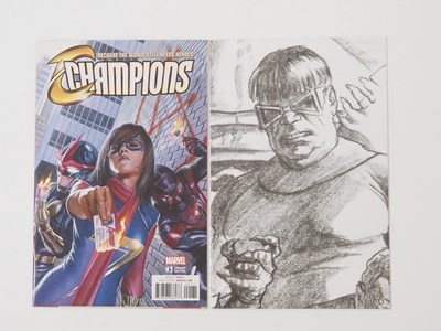 Lot 11 - ALEX ROSS 1:100 VARIANT LOT (2 in Lot) -...