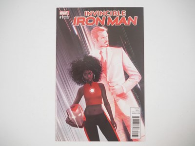 Lot 17 - INVINCIBLE IRON MAN VOL. 4 #1 1:25 VARIANT...