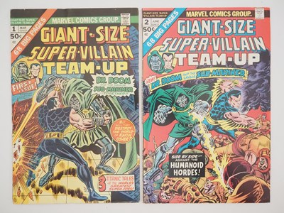 Lot 26 - GIANT-SIZE SUPER-VILLAIN TEAM-UP #1 & 2 (2 in...