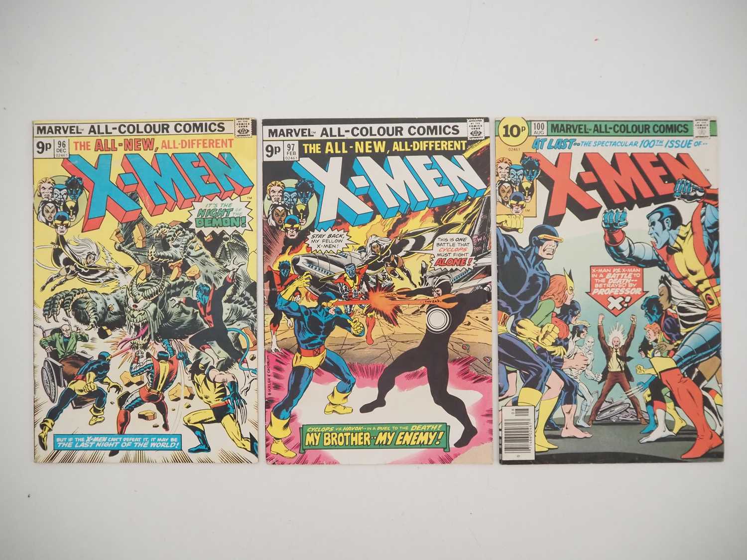 Lot 49 - X-MEN #96, 97, 100 (3 in Lot) - (1975/1976 -...