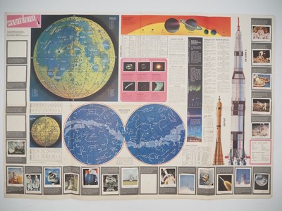 Lot 85 - COUNTDOWN SPACE WALL POSTER FREE GIFT (1971 -...