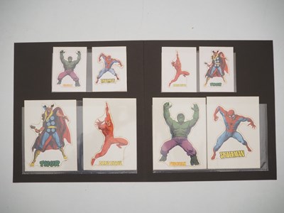 Lot 87 - MARVEL 'GIVE OUT' STICKERS (1973 - BRITISH...