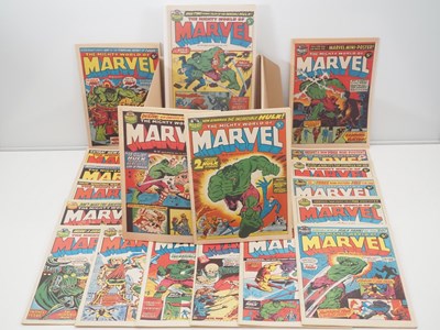 Lot 90 - MIGHTY WORLD OF MARVEL #16 to 66 (51 in Lot) -...