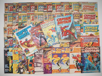 Lot 102 - CAPTAIN BRITAIN LOT (54 in Lot) - Includes...