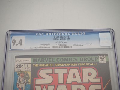 Lot 115 - STAR WARS #1 (1977 - MARVEL) - GRADED 9.4 (NM)...
