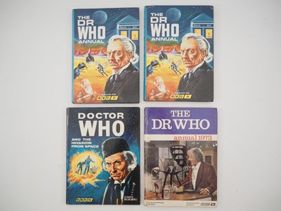 Lot 129 - DOCTOR WHO ANNUALS (4 in Lot) - Includes two...