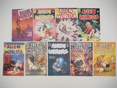 Lot 136 - ALIEN WORLDS #1 to 9 (9 in Lot) - (1982/1985 -...