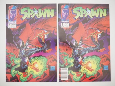 Lot 163 - SPAWN #1 Direct & Newsstand Editions (2 in...