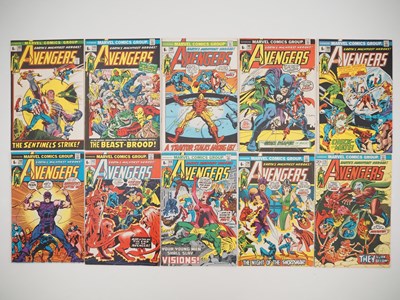 Lot 188 - AVENGERS #103, 105-109, 112-115 (10 in Lot) -...