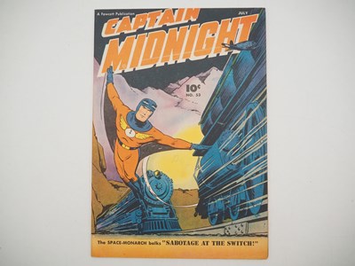 Lot 192 - CAPTAIN MIDNIGHT #53 (1947 - FAWCETT) -...