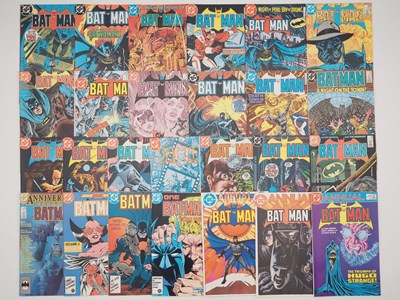 Lot 200 - BATMAN #381 to 403 + ANNUALS #8, 9, 10 (26 in...