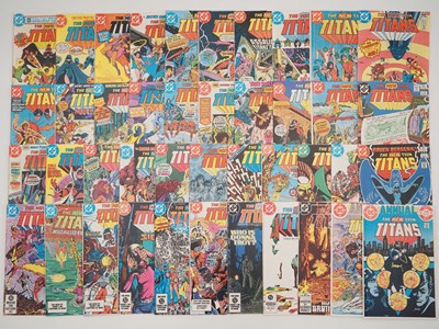 Lot 207 - NEW TEEN TITANS #1 to 40 + ANNUALS #1 & 2 (42...