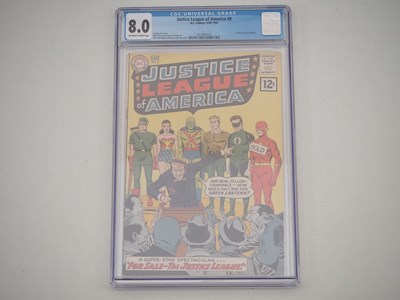 Lot 215 - JUSTICE LEAGUE OF AMERICA #8 (1962 - DC) -...