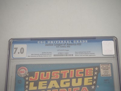 Lot 217 - JUSTICE LEAGUE OF AMERICA #22 (1963 - DC) -...