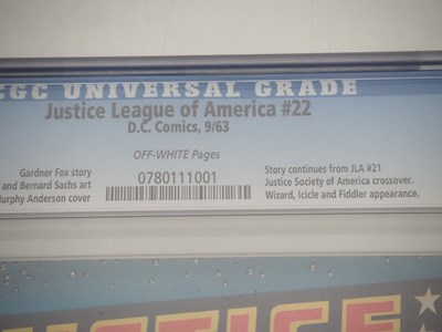 Lot 217 - JUSTICE LEAGUE OF AMERICA #22 (1963 - DC) -...