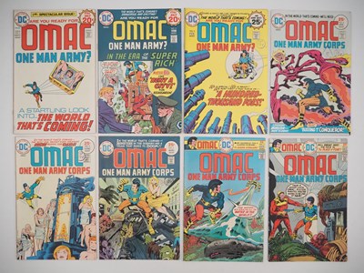 Lot 221 - OMAC #1, 2, 3, 4, 5, 6, 7, 8 - (8 in Lot) -...