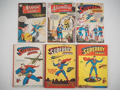 Lot 222 - SUPERMAN LOT (6 in Lot) - Includes ACTION...