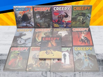 Lot 232 - CREEPY ARCHIVES HARDCOVER VOLUMES ONE to...