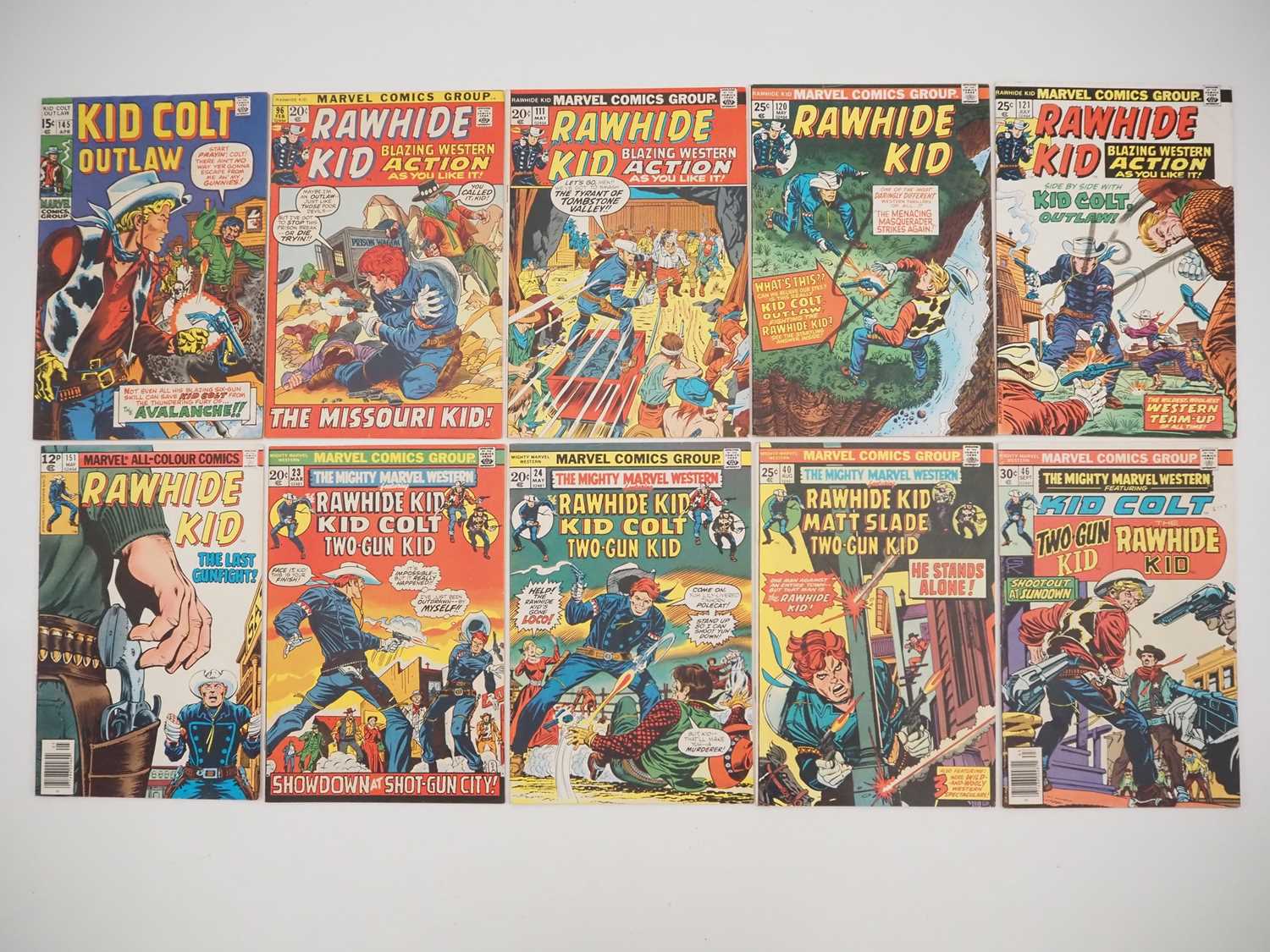 Lot 243 - WESTERN LOT (10 in Lot) - Includes KID COLT...