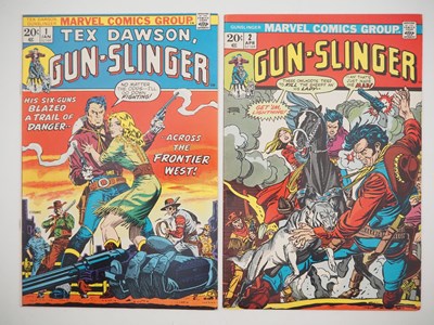 Lot 244 - TEX DAWSON, GUN-SLINGER #1 & 2 (2 in Lot) -...