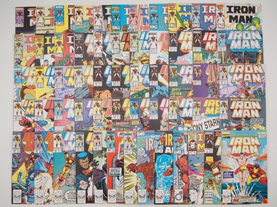 Lot 247 - IRON MAN #201 to 251 + ANNUAL #5 to 10 (57 in...