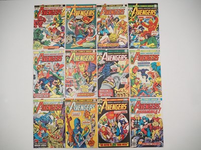 Lot 249 - AVENGERS #130, 132-134, 138-141, 143, 145, 146,...