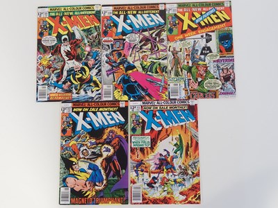 Lot 273 - X-MEN #109, 110, 111, 112, 113 (5 in Lot) -...