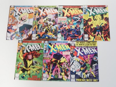 Lot 278 - UNCANNY X-MEN #131 to 137 (7 in Lot) - (1980 -...