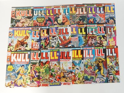 Lot 300 - KULL THE CONQUEROR/DESTROYER #1 to 29 (29 in...