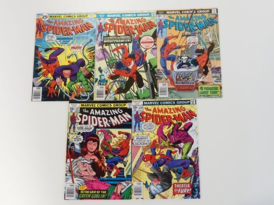 Lot 306 - AMAZING SPIDER-MAN #159, 161, 162, 178, 179 (5...