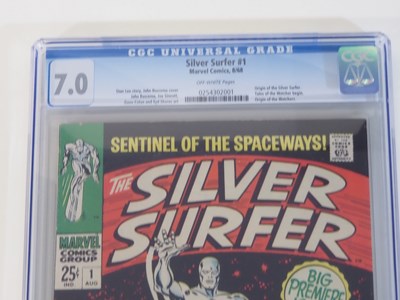 Lot 313 - SILVER SURFER #1 (1968 - MARVEL) - GRADED 7.0...