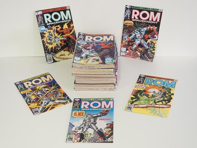 Lot 323 - ROM #1 to 75 + ANNUALS #1 to 4 (79 in Lot) -...