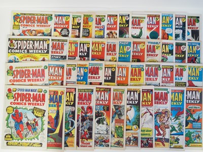 Lot 331 - SPIDER-MAN COMICS WEEKLY #1 to 47 (47 in Lot) -...