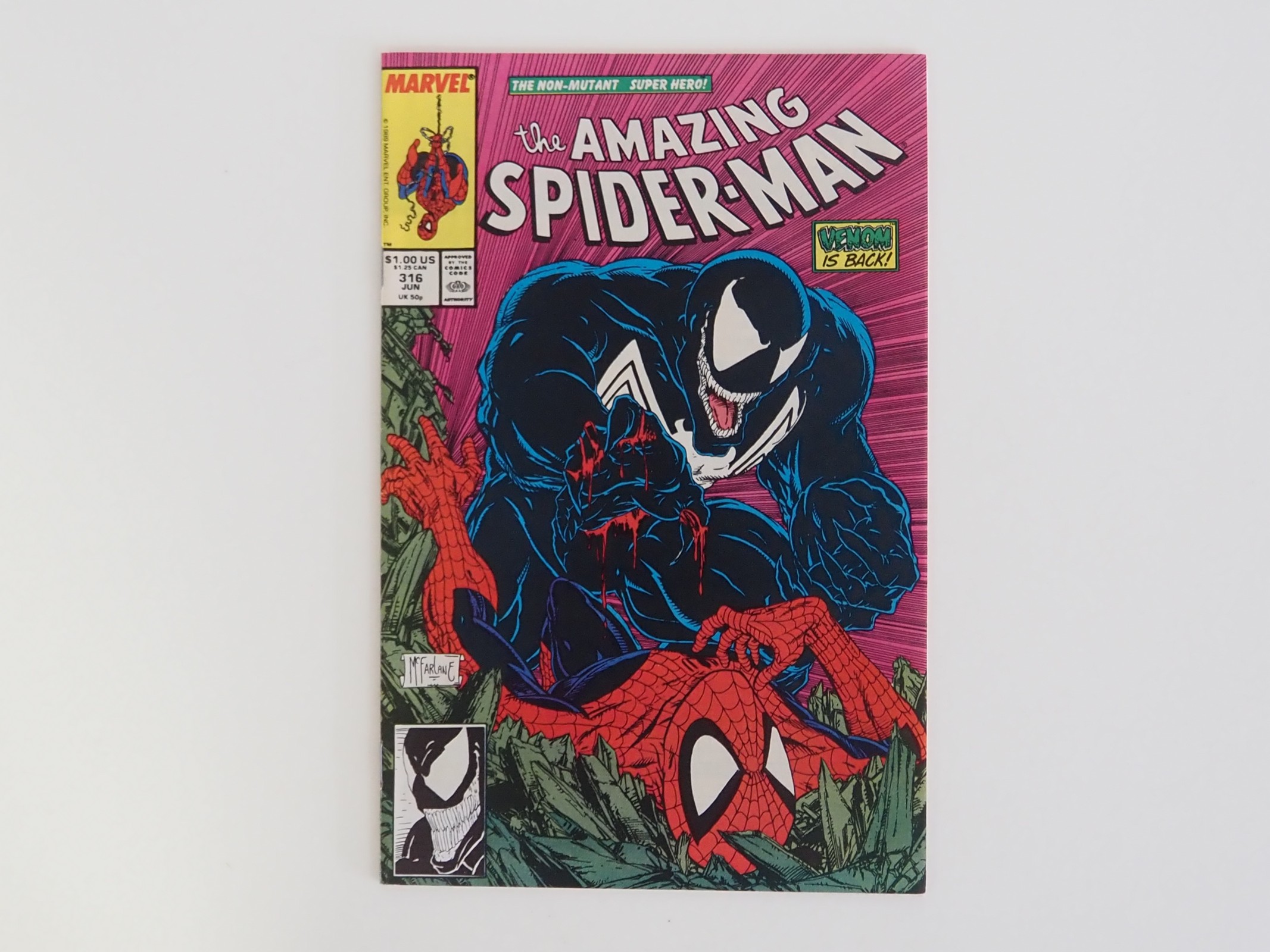 Lot 345 - AMAZING SPIDER-MAN #316 - (1989 - MARVEL) -