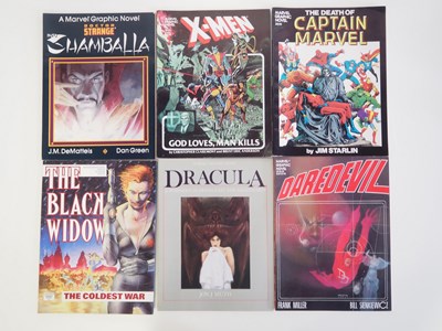 Lot 350 - MARVEL GRAPHIC NOVEL LOT (6 in Lot) - Includes...