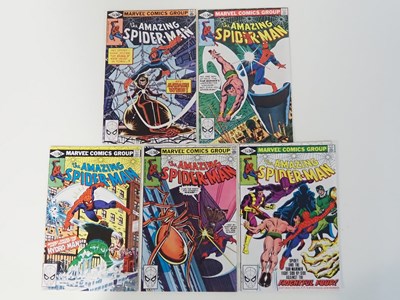 Lot 395 - AMAZING SPIDER-MAN #210, 211, 212, 213, 214 (5...